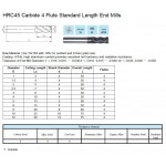 4F CARBIDE END MILL